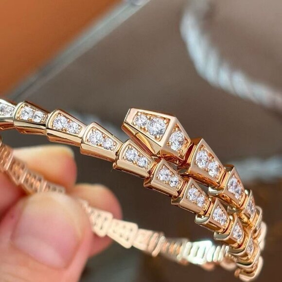 BVLGARI Snake Bracelet Diamonds - Picture 2 of 6